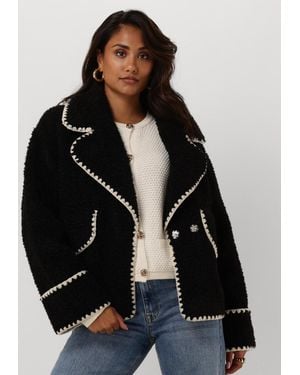 Object Damen Jacken Objshiren Jacket 128 - Schwarz