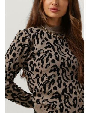 Object Pullover Ray L/s Knit Pullover - Braun