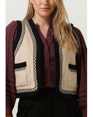 Antik Batik Gilet Wilma Gilet - Schwarz