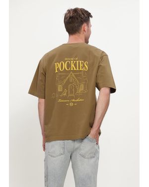 Pockies Herren Polos & T-Shirts Cottage Tee - Mehrfarbig