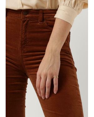 7 For All Mankind Schlaghose Lisha Velvet Caramel - Braun