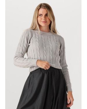 Copenhagen Muse Damen Pullover & Cardigans Cmkotom-Pullover - Grau