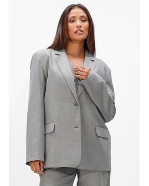 EST'SEVEN Damen Blazers Aisha Blazer - Grau