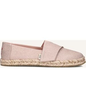 TOMS Mädchen Espadrilles Alpargata Rope - Schwarz