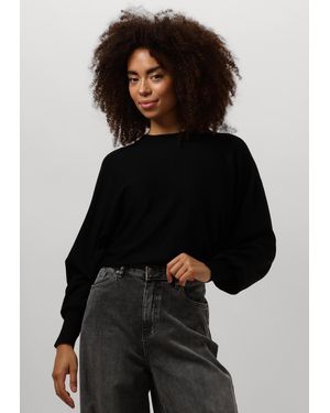Minus Damen Pullover & Cardigans Dana Bat Sleeve Knit Pullover - Schwarz