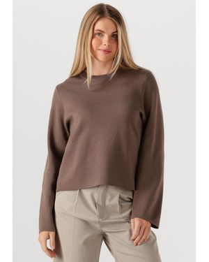 Object Damen Pullover & Cardigans Objreynard O-Neck Pullover - Braun