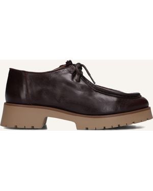 CTWLK Damen Schnürschuhe Ebba - Schwarz