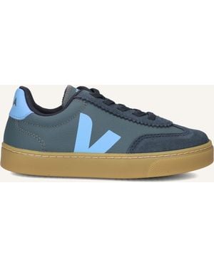 Veja Jungen Sneaker Small Volley - Blau