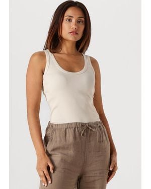 Moscow Damen Tops & T-Shirts 48-04-Racer-1 - Braun