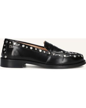 Babouche Damen Loafer Elbie - Schwarz