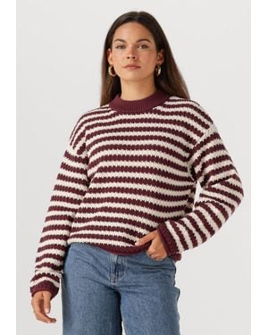 Y.A.S Damen Pullover & Cardigans Yasporta Ls Knit Pullover S - Rot