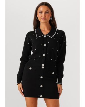 Silvian Heach Damen Pullover & Cardigans Cardigan Nolley - Schwarz