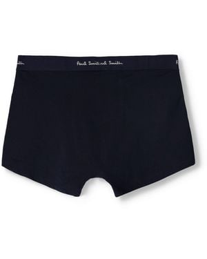 Paul Smith Boxershort Men Trunk 3 Pack - Blau
