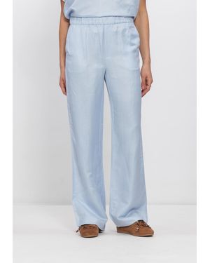 Minus Damen Hosen Mssabbi Linen Pant - Blau