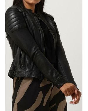 Goosecraft Lederjack Biker128 - Schwarz
