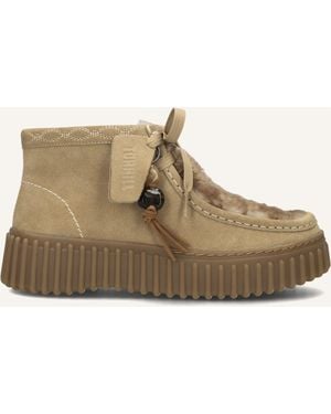 Clarks Damen Schnürschuhe Torhill Moss - Schwarz