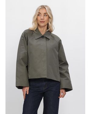 Envii Damen Jacken Enseneca Short Jacket 6988 - Grau