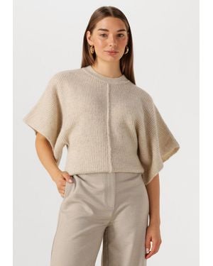 EST'SEVEN Damen Pullover & Cardigans Suzette Pix - Natur