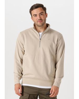 G-Star Herren Pullover & Cardigans Nifous Half Zip Sw - Natur