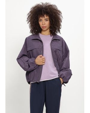 Catwalk Junkie Damen Jacken Windbreaker Jacket - Lila