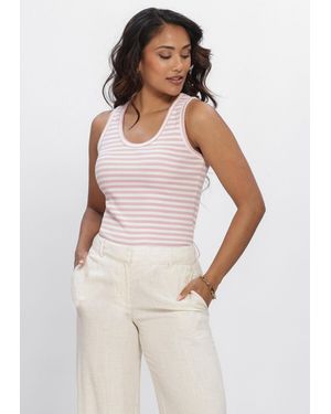 Nukus Damen Tops & T-Shirts Steffie Singlet - Weiß