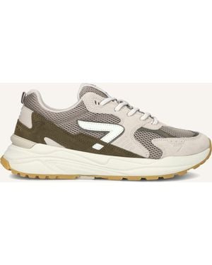 Hub Herren Sneaker Grid - Schwarz