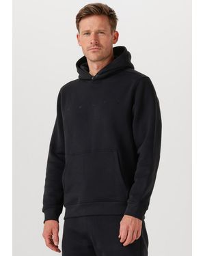 Genti Herren Pullover & Cardigans Basic Logo Hoodie - Blau