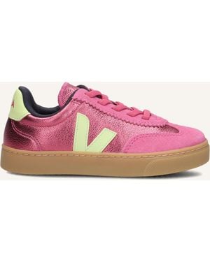 Veja Mädchen Sneaker Small Volley - Schwarz