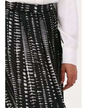 Simplee A-linie Woven Skirt - Mehrfarbig