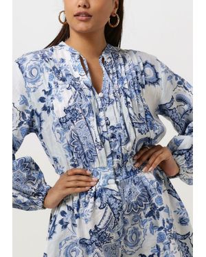 Guess Jumpsuit Zaren Linen Romper - Blau
