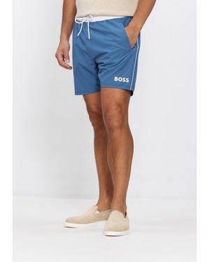 BOSS Herren Badehosen Starfish - Blau