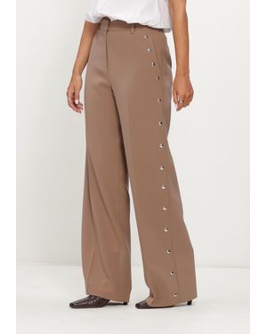 Dante6 Damen Hosen Vey Studded Smart Pants - Braun