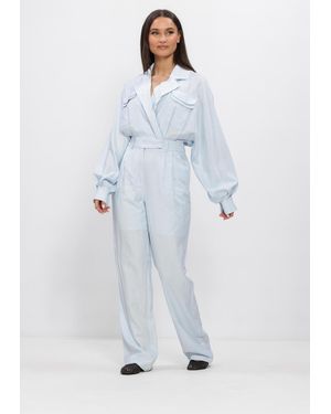 Ibana Damen Jumpsuits Ocea - Blau