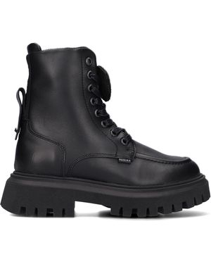 Nubikk Schnürboots Fae Aubine Jr Mädchen - Schwarz