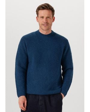Dstrezzed Herren Pullover & Cardigans Quint Mock Neck - Blau