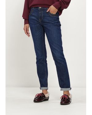 Mos Mosh Damen Jeans Mmnaomi Bran Jeans - Blau