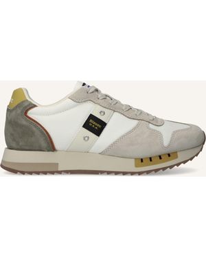 Blauer Herren Sneaker Queen01 - Schwarz