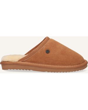 Warmbat Mädchen Hausschuhe Classic Kids - Schwarz
