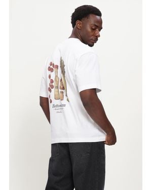 Pockies Herren Polos & T-Shirts Bm Tee - Weiß