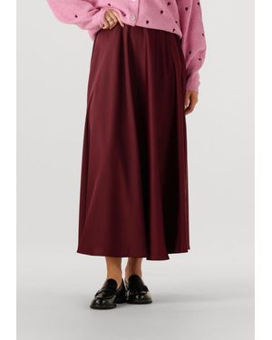 Y.A.S Damen Röcke Yaspella Hw Volume Ankle Skirt - Rot