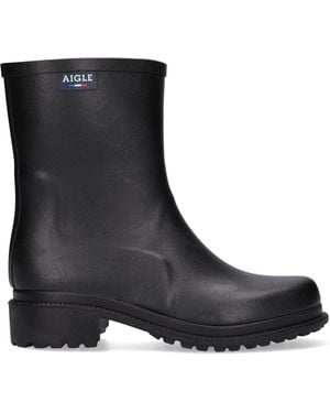 Aigle Gummistiefel Fulfeel - Schwarz