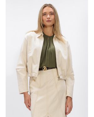 Caroline Biss Damen Jacken 1803 - Natur