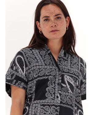 Just Female Bluse Maid Shirt Damen - Schwarz