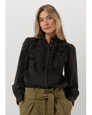 Antik Batik Damen Blusen Charlotte Blouse - Schwarz