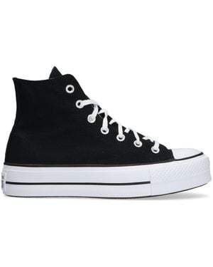 Converse Sneaker High Chuck Taylor All Star Lift Hi Damen - Schwarz