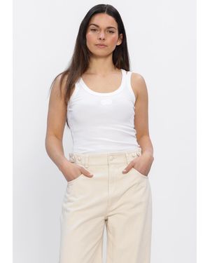 Beaumont Organic Damen Tops & T-Shirts Dax Singlet - Weiß