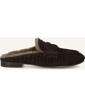 Bibi Lou Damen Slipper Lyra Loafers 15.1 - Schwarz