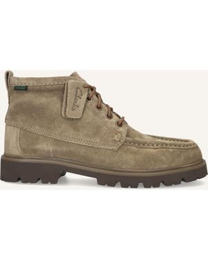 Clarks Herren Schnürschuhe Cleyhill Hi - Schwarz