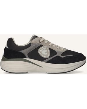 Blauer Herren Sneaker Lander02 - Schwarz