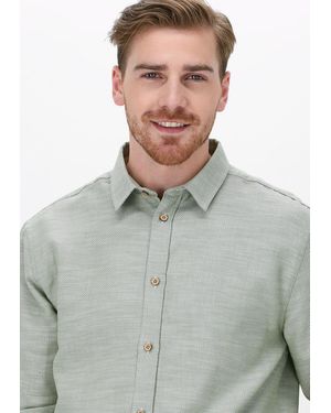 Anerkjendt Casual-Oberhemd Akkonrad Structure Shirt Herren - Grau